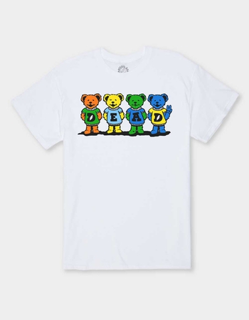 GRATEFUL DEAD Color Bear Lineup Unisex Tee Primary Image