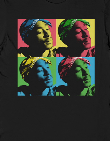 TUPAC Pop Art Unisex Tee Alternative Image