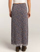 RSQ Womens Low Rise Chiffon Maxi Skirt image number 4