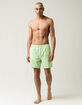 PUBLIC ACCESS Vintage Walker Mens Lime Volley Shorts image number 5