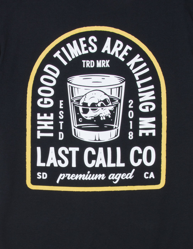LAST CALL CO. Good Times Mens Tee image number 2