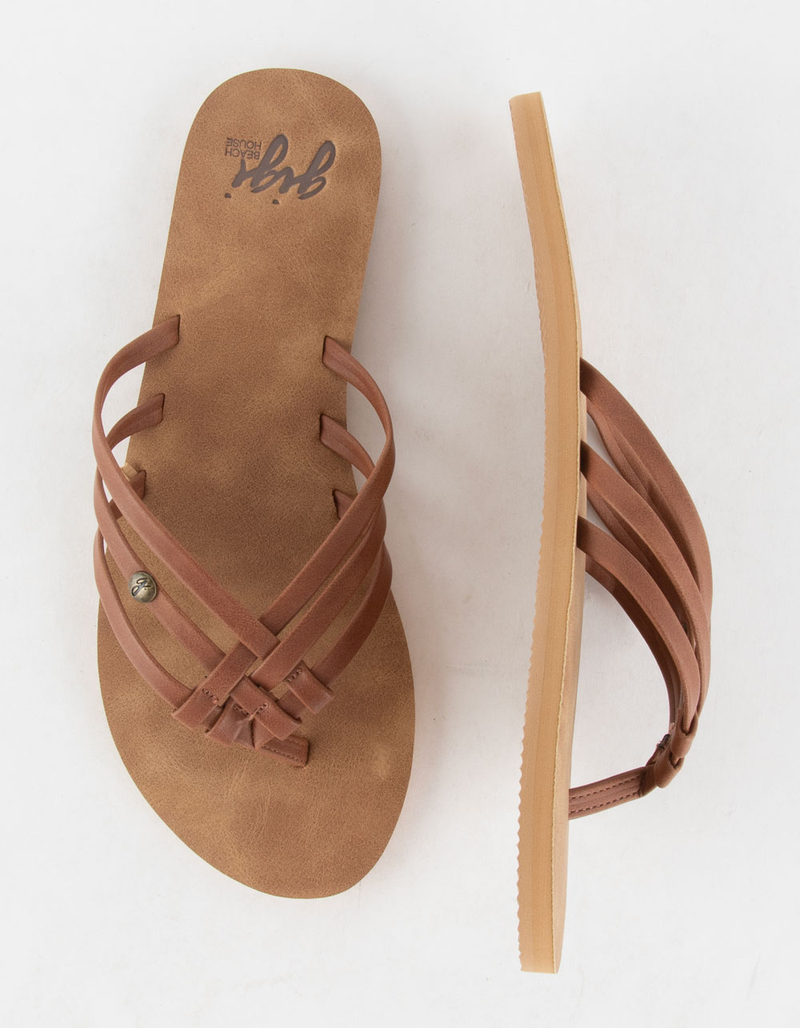 GIGI Sundays Womens Flip Flops image number 4