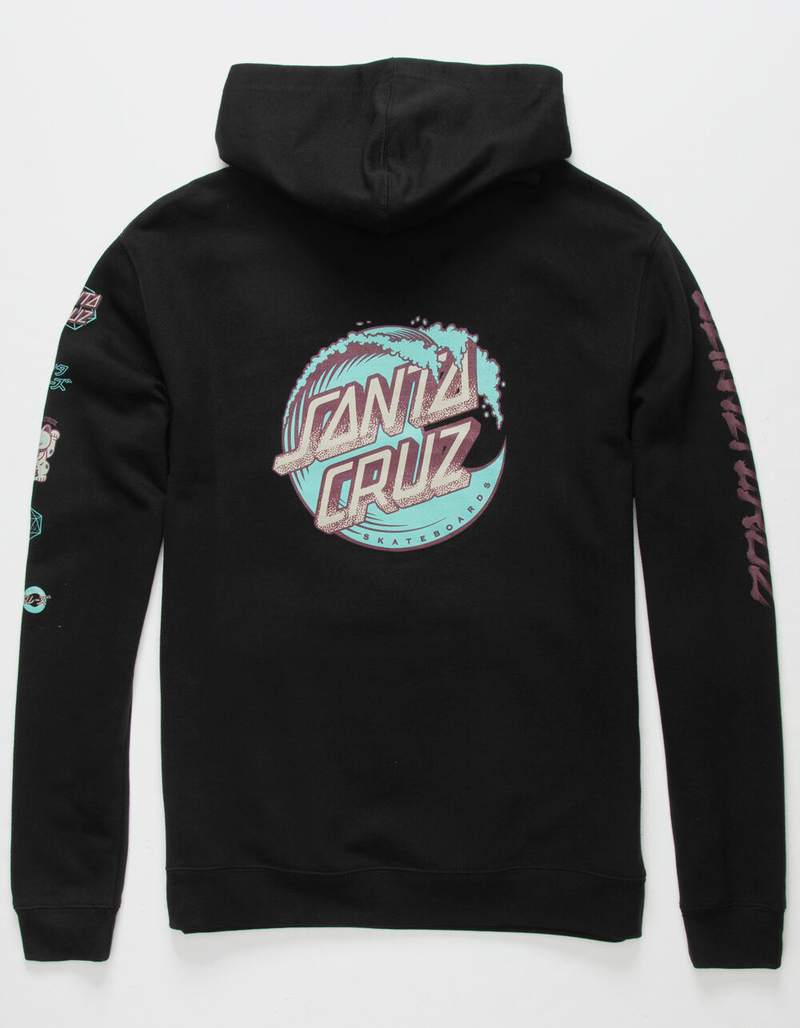 SANTA CRUZ Stipple Wave Dot Boys Hoodie image number 0