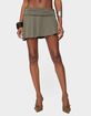 EDIKTED Janah Asymmetric Fold Over Mini Skort image number 1