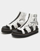 DR. MARTENS Olson Zipped Leather Strap Womens Sandals image number 1