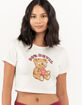 CONEY ISLAND PICNIC 90% Devil Womens Baby Tee image number 1