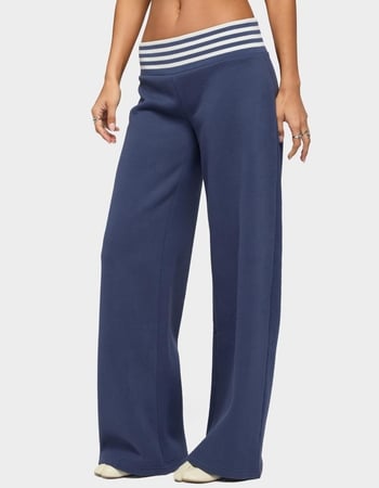 EDIKTED Eloura Stripey Sweatpants Alternative Image