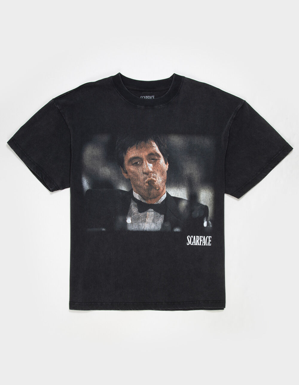 最終値下げ　Scarface the World Is YoursJeans SCARFACE Play Game Mens Boxy Tee - WASHED BLACK | Tillys