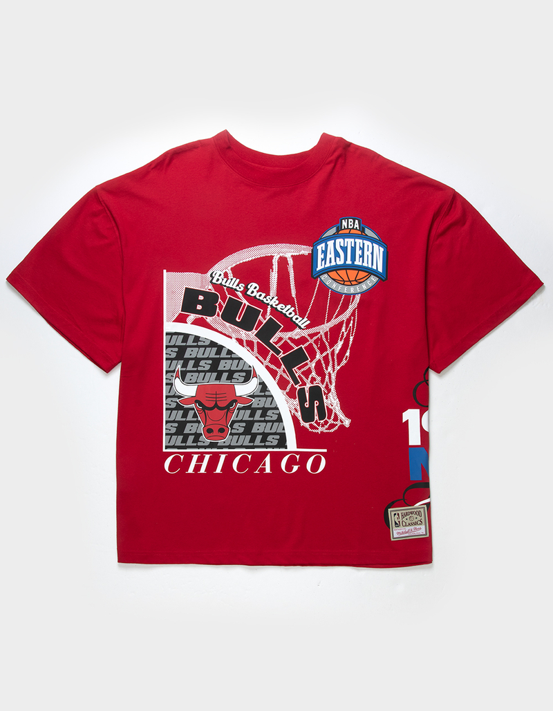 MITCHELL & NESS Chicago Bulls Logo Blast Mens Tee image number 1