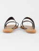 BAMBOO Double Strap Womens Sandals image number 4