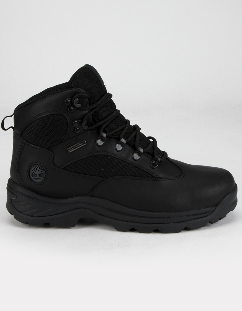 TIMBERLAND Chocorua Trail Mid Waterproof Mens Black Hiking Boots image number 1