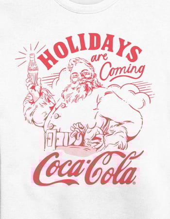 COCA-COLA Holidays Are Coming Unisex Crewneck Sweatshirt Alternative Image