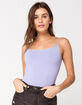 FULL TILT Essential Periwinkle Womens Seamless Cami image number 1