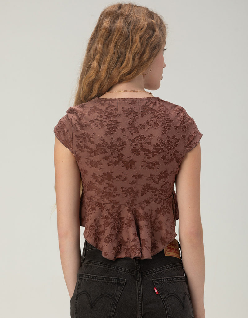 NECTAR CLOTHING Womens Short Sleeve Top image number 3