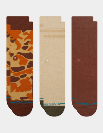 STANCE 3 Pack Mens Cotton Crew Socks Primary Image