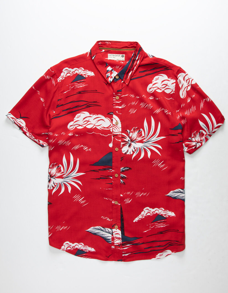 RETROFIT Islands Mens Button Up Shirt image number 0