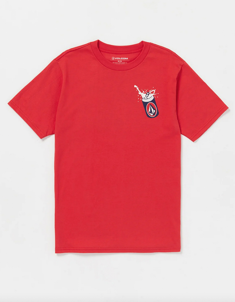 Ice Cold Stoke Mens Tee RED Tillys