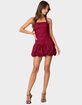 EDIKTED Bryn Bubble Skirt Mini Dress image number 5