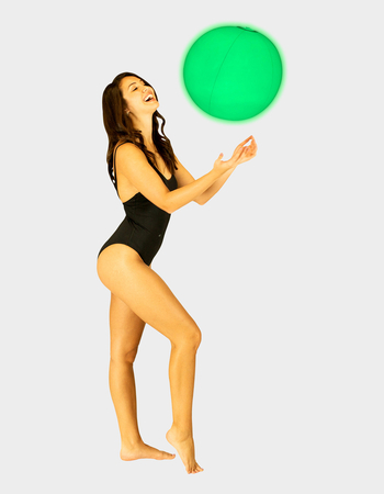 POOLCANDY Illuminated LED 13.75" Jumbo Beach Ball Alternative Image