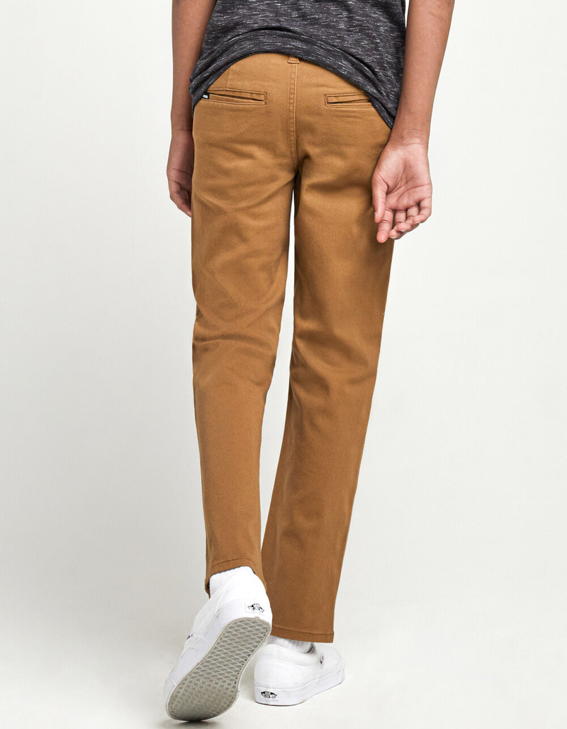 RSQ Boys Slim Tan Chino Pants image number 3