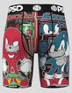 PSD Sonic Vs. Knuckles Mens Boxer Briefs image number 4