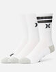 HURLEY Half Terry 3 Pack Mens Crew Socks image number 1