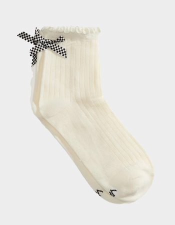 VANS Bow Back Womens Crew Socks Primary Image