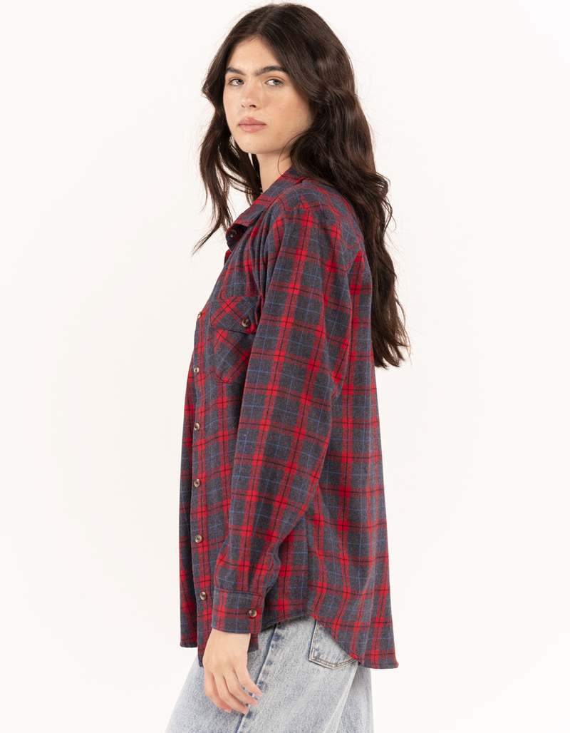 RSQ Womens Traditional Oversized Flannel image number 1