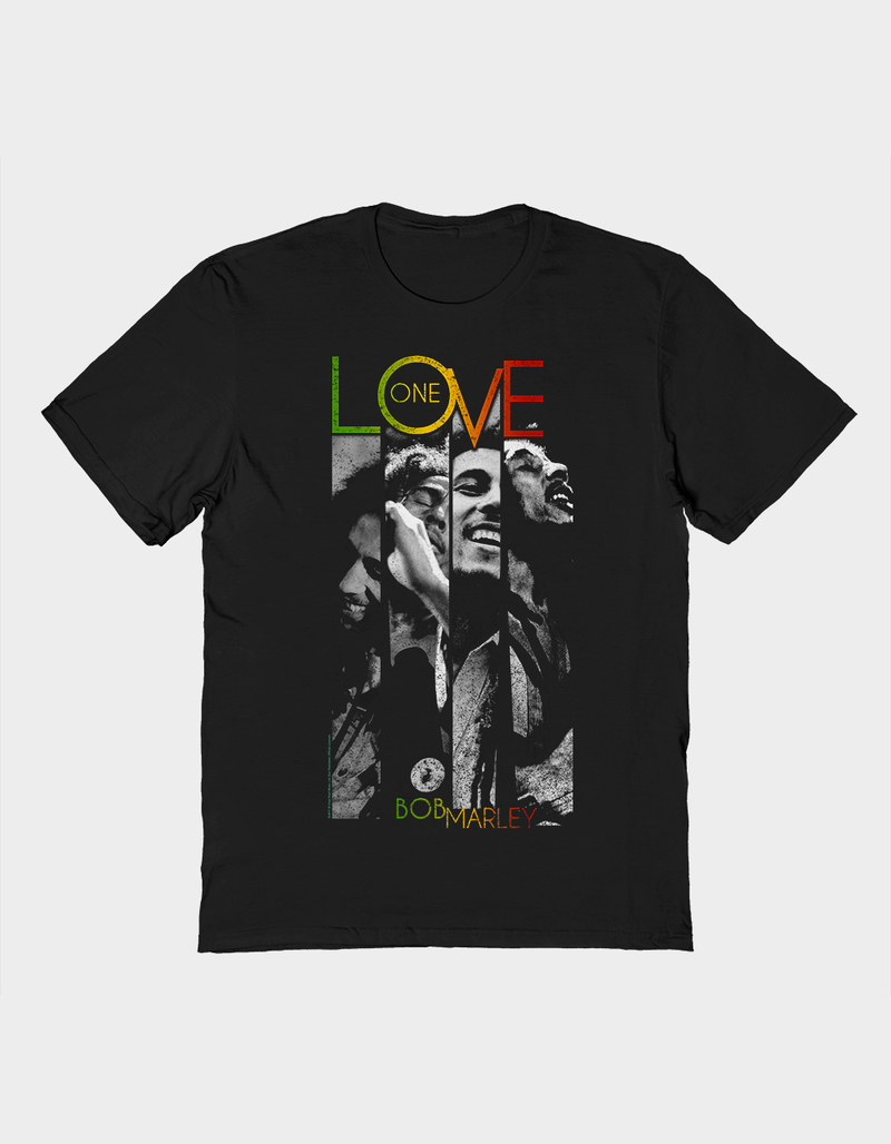 BOB MARLEY One Love Stripes Unisex Tee image number 0