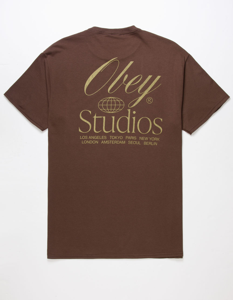 OBEY Studios Roll Call Mens Tee image number 0