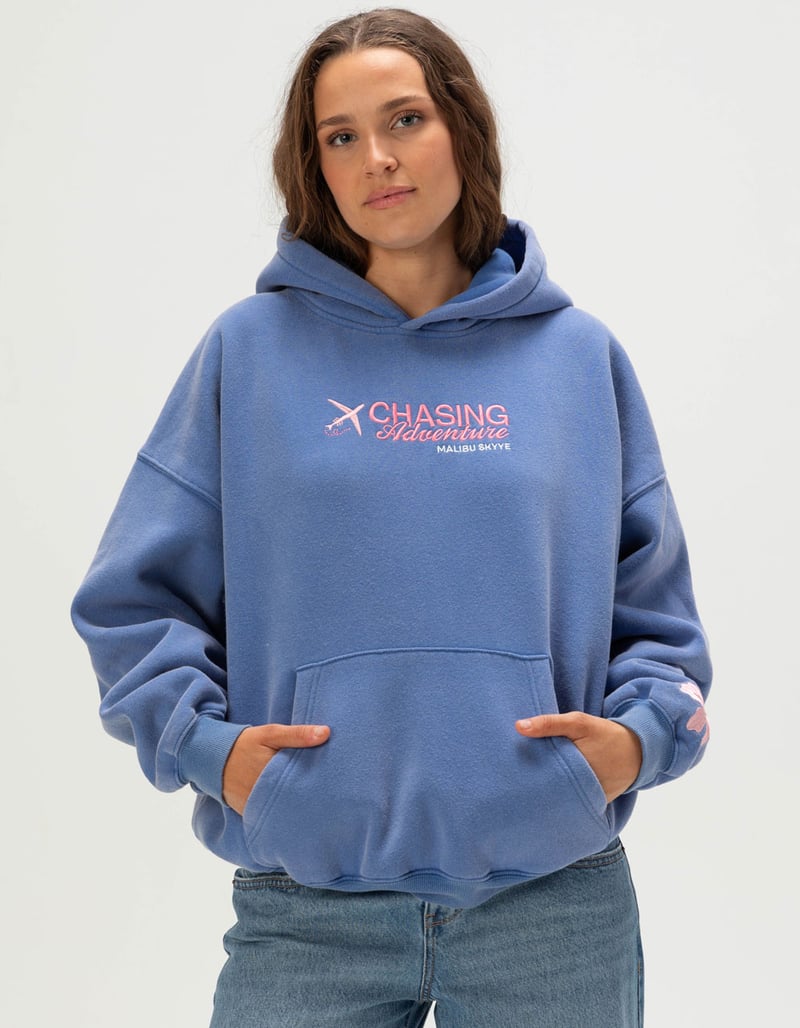 MALIBU SKYYE Chasing Adventure Womens Hoodie image number 1