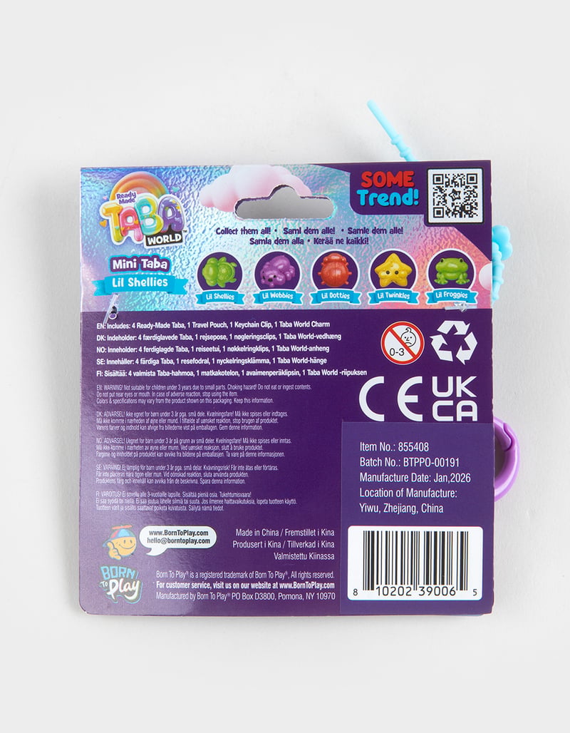 Taba World Mini Taba Lil Shellies 4 Pack image number 2