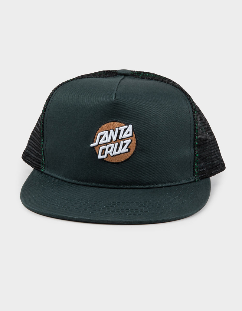 SANTA CRUZ Embroidered Structured Trucker Hat image number 1