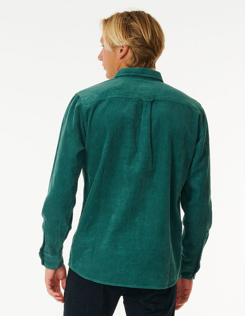 RIP CURL State Cord Mens Button Up Corduroy Shirt image number 1