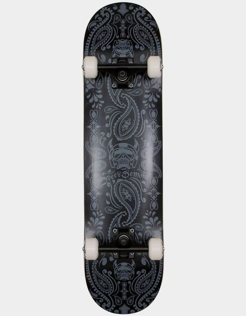 SPEED DEMONS Bandana 8.25" Complete Skateboard image number 0