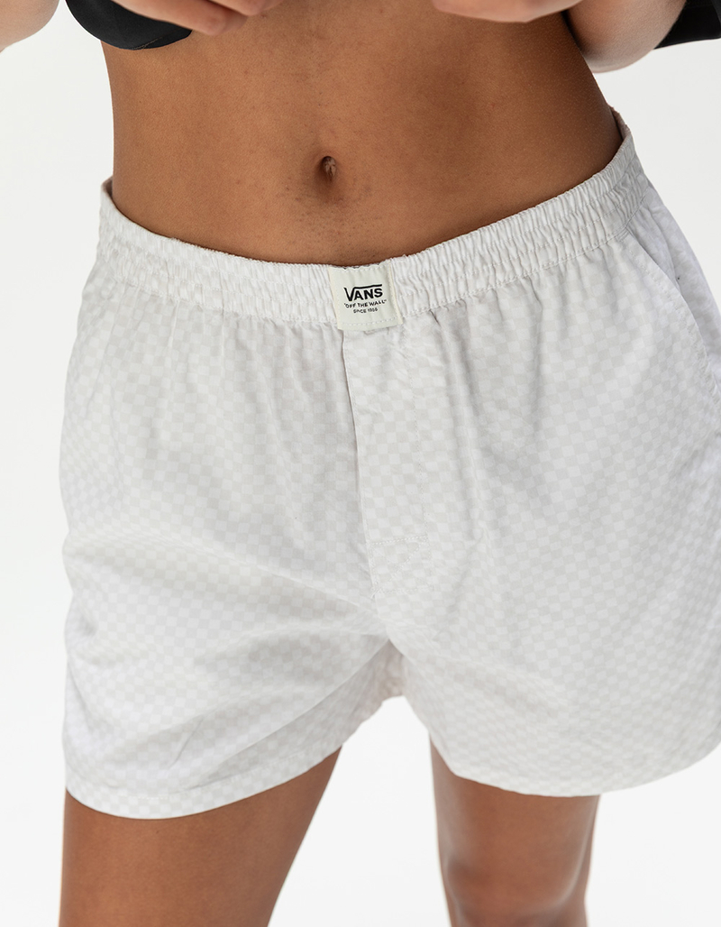 VANS Alicia Checkerboard Womens 3.5" Boxer Shorts image number 4