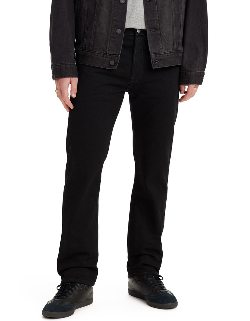 LEVI'S 501 Original Mens Jeans - Black image number 1