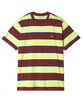 OBEY Ranking Stripe Mens Knit Tee image number 1
