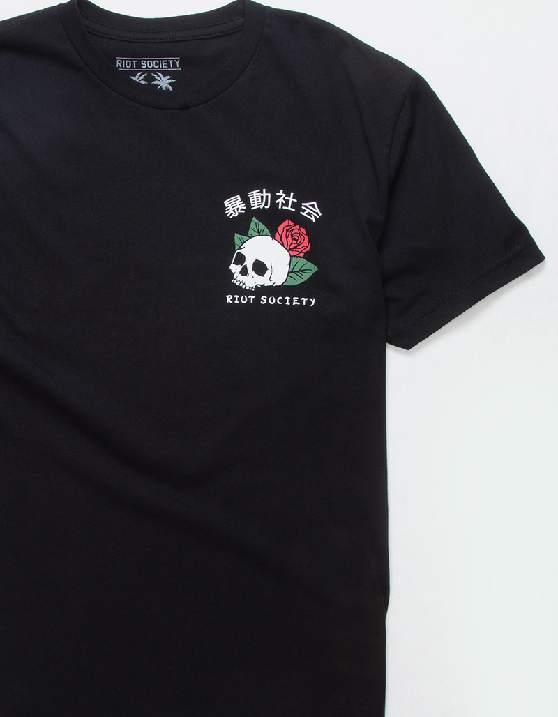 RIOT SOCIETY Yin Yang Screen Mens Tee image number 3