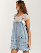 FREE PEOPLE Overall Smock Womens Mini Dress image number 3