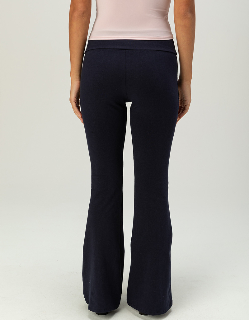 TILLYS Womens Crossover Flare Pants image number 3