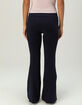 TILLYS Womens Crossover Flare Pants image number 4