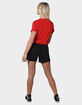 FRESNO STATE UNIVERSITY Bulldogs Womens Cropped Tee image number 2