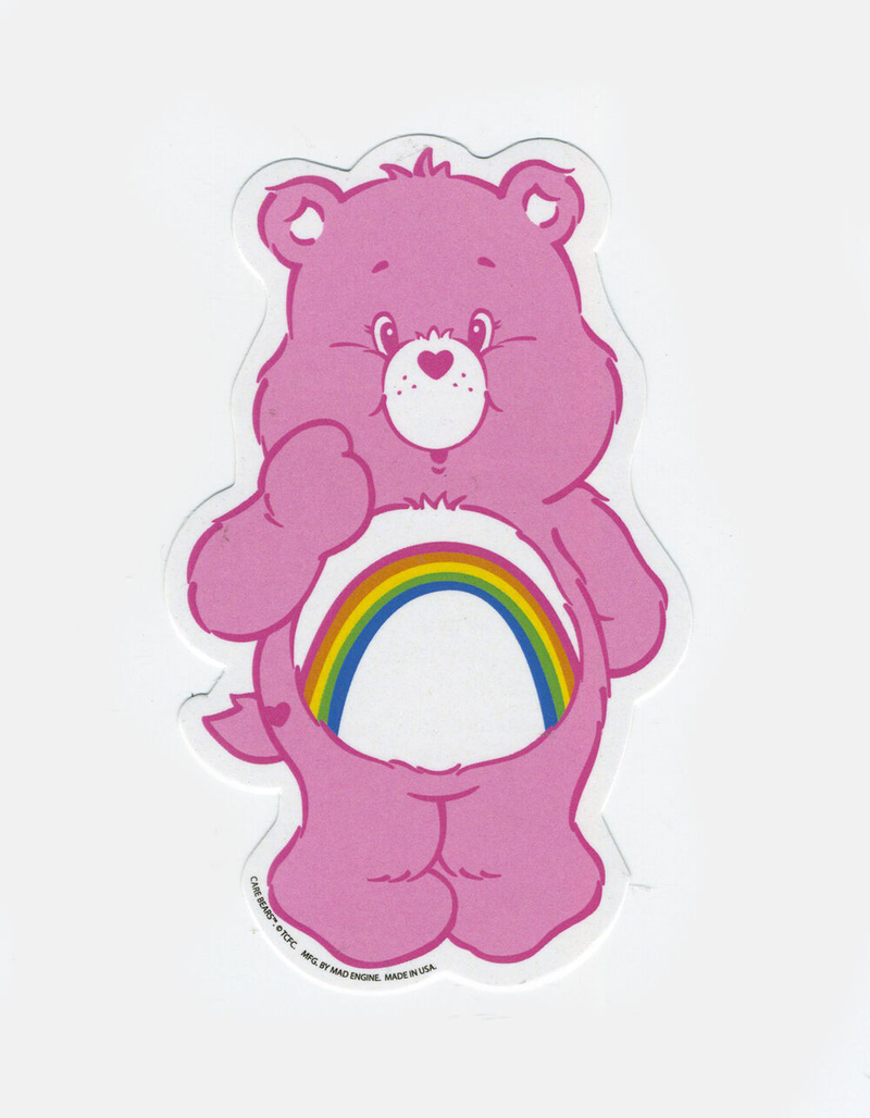 CARE BEAR Cheer Bear Sticker image number 0