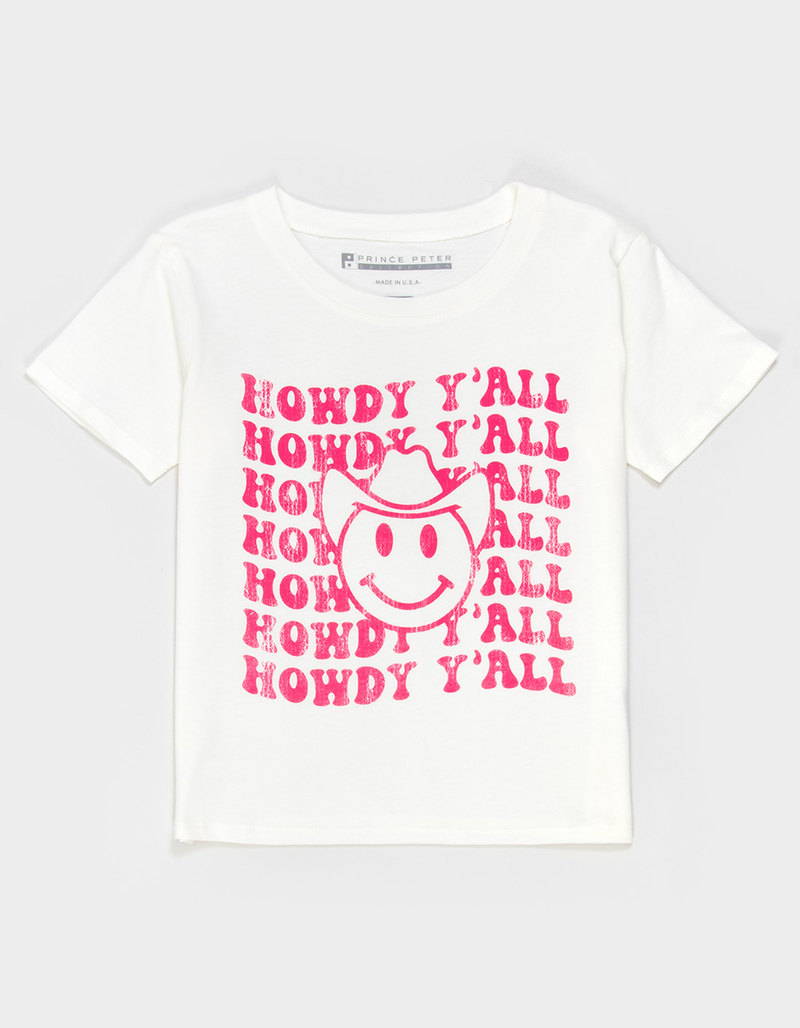 PRINCE PETER Howdy Smiley Girls Tee image number 0