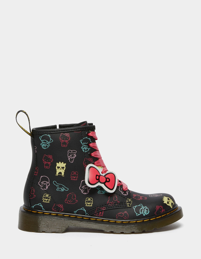 DR. MARTENS x Hello Kitty & Friends 1460 Leather Lace Up Girls Boots image number 2