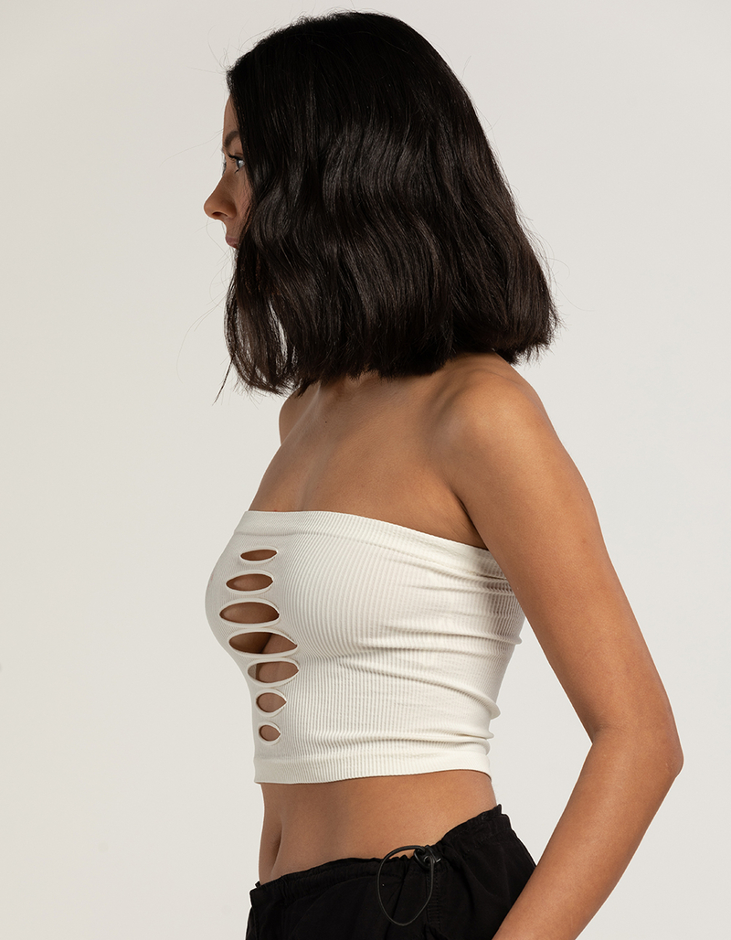 IETS FRANS Seamless Cut Out Womens Tube Top image number 1