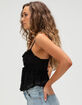 RSQ Womens Lace Ruffle Cami image number 3