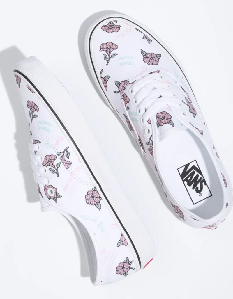 VANS Thank You Floral Authentic Shoes image number 2