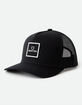 BRIXTON Alpha Block Netplus MP Mens Trucker Hat image number 1